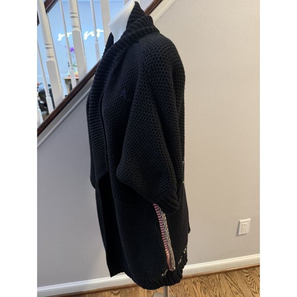 ZADIG & VOLTAIRE West Open Cashmere Cardigan In Noir XS/S - Picture 6 of 14